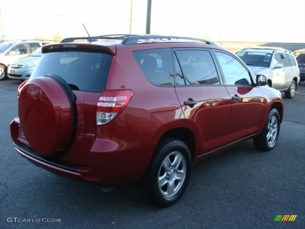 Barcelona Red Metallic 2010 Toyota RAV4 I4 4WD Exterior Photo #39212954