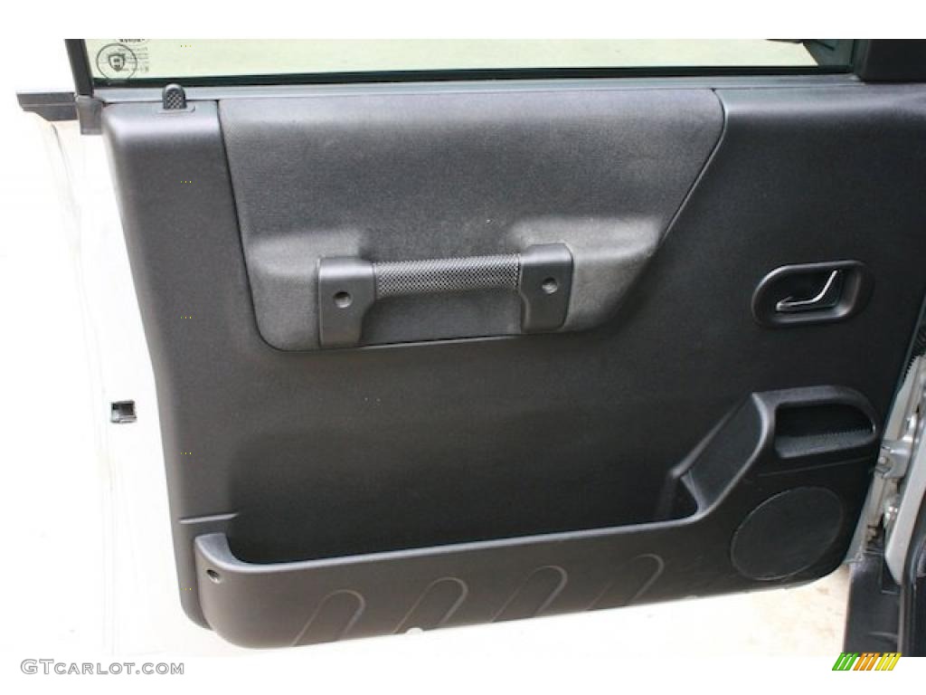 2003 Land Rover Discovery S Black Door Panel Photo #39216098