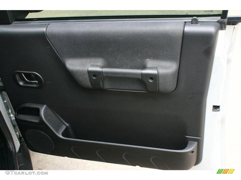 2003 Land Rover Discovery S Black Door Panel Photo #39216134