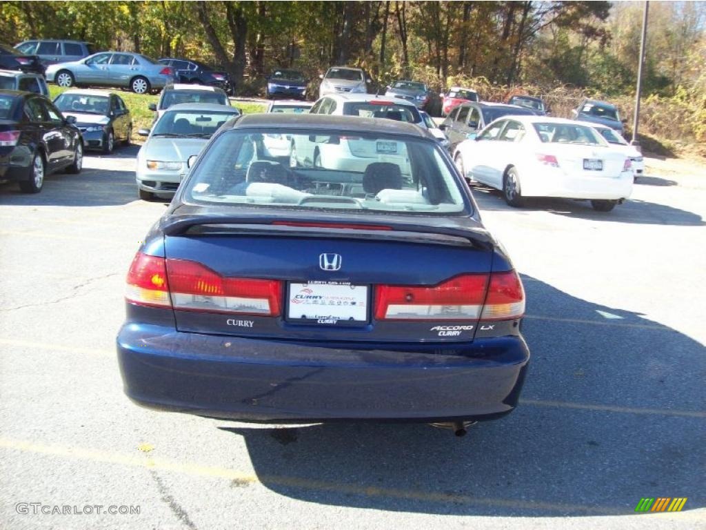2001 Accord LX Sedan - Eternal Blue Pearl / Lapis photo #22