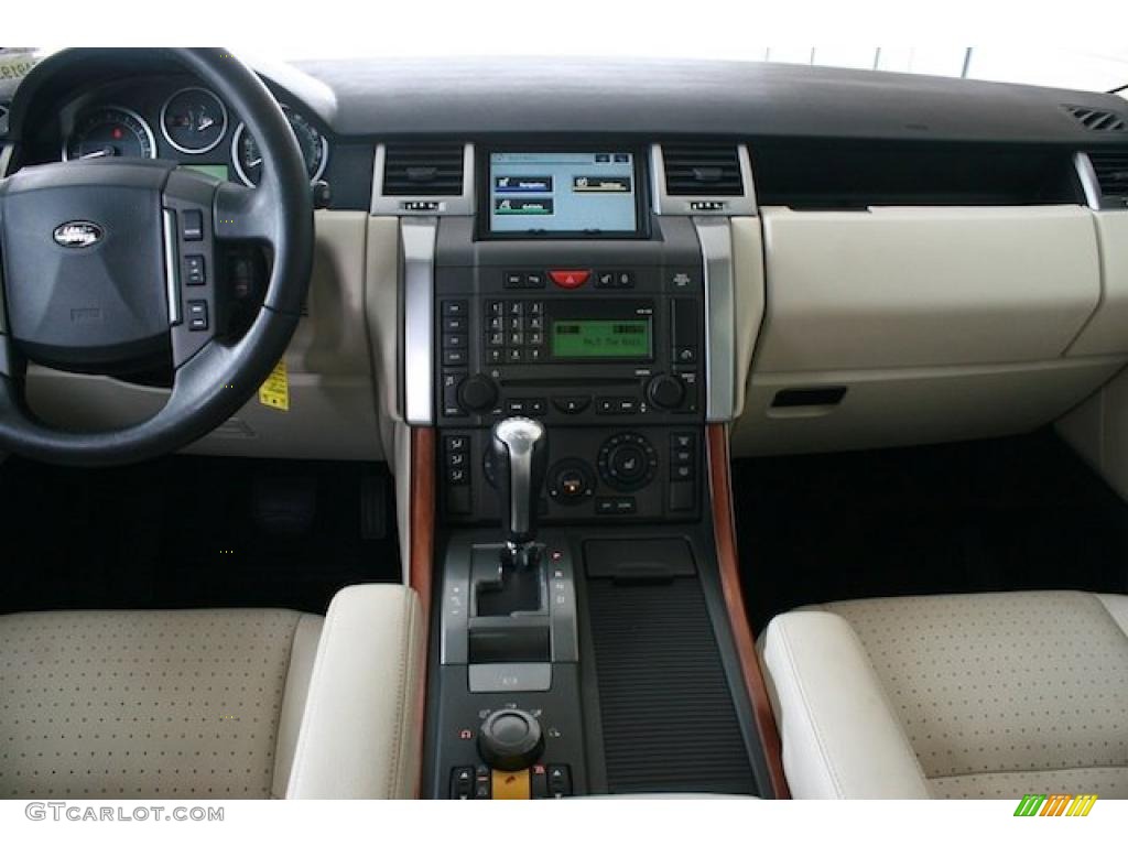 2006 Land Rover Range Rover Sport Supercharged Ivory Dashboard Photo #39217194