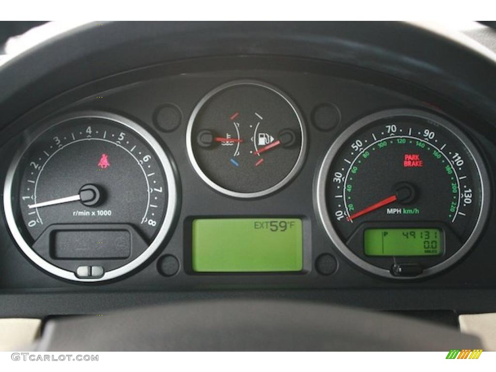 2006 Land Rover Range Rover Sport Supercharged Gauges Photo #39217682
