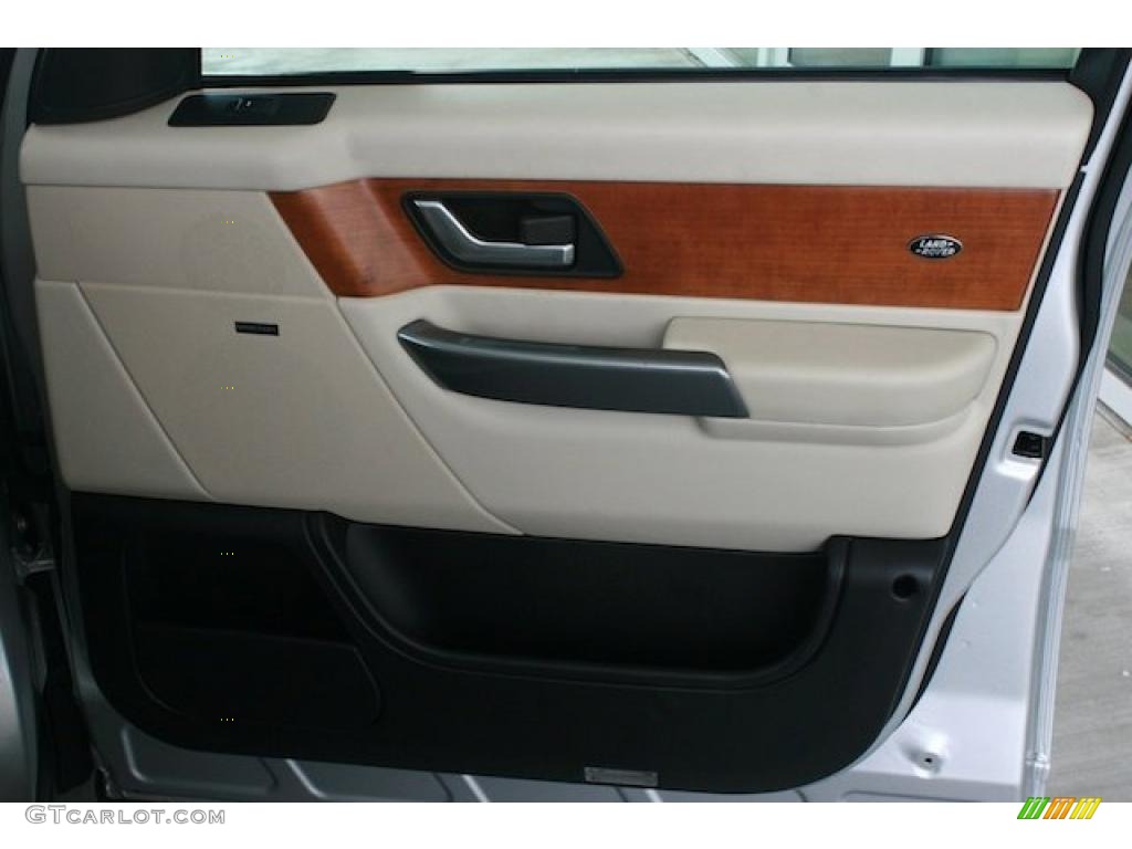 2006 Land Rover Range Rover Sport Supercharged Ivory Door Panel Photo #39217742