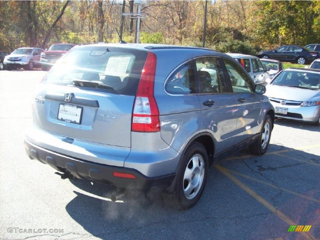 2008 CR-V LX 4WD - Glacier Blue Metallic / Gray photo #18