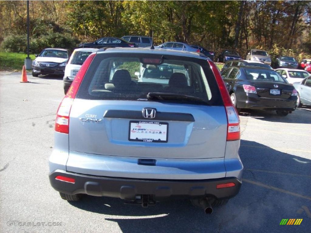2008 CR-V LX 4WD - Glacier Blue Metallic / Gray photo #21