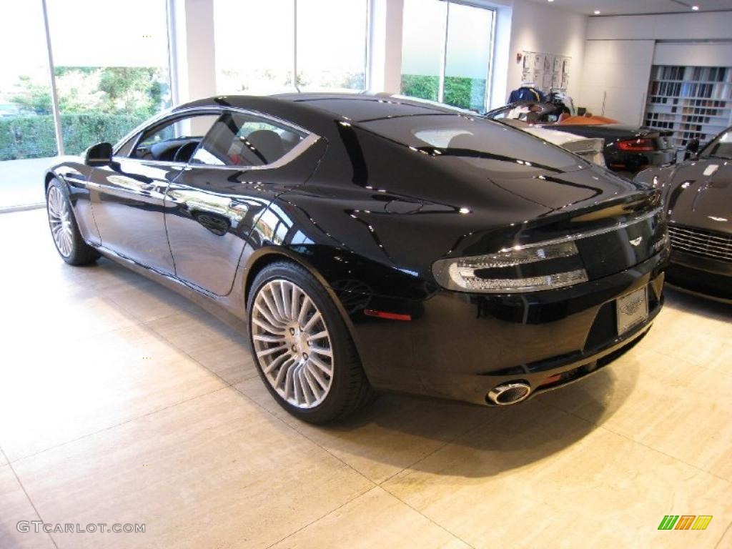 Onyx Black 2011 Aston Martin Rapide Sedan Exterior Photo #39219226