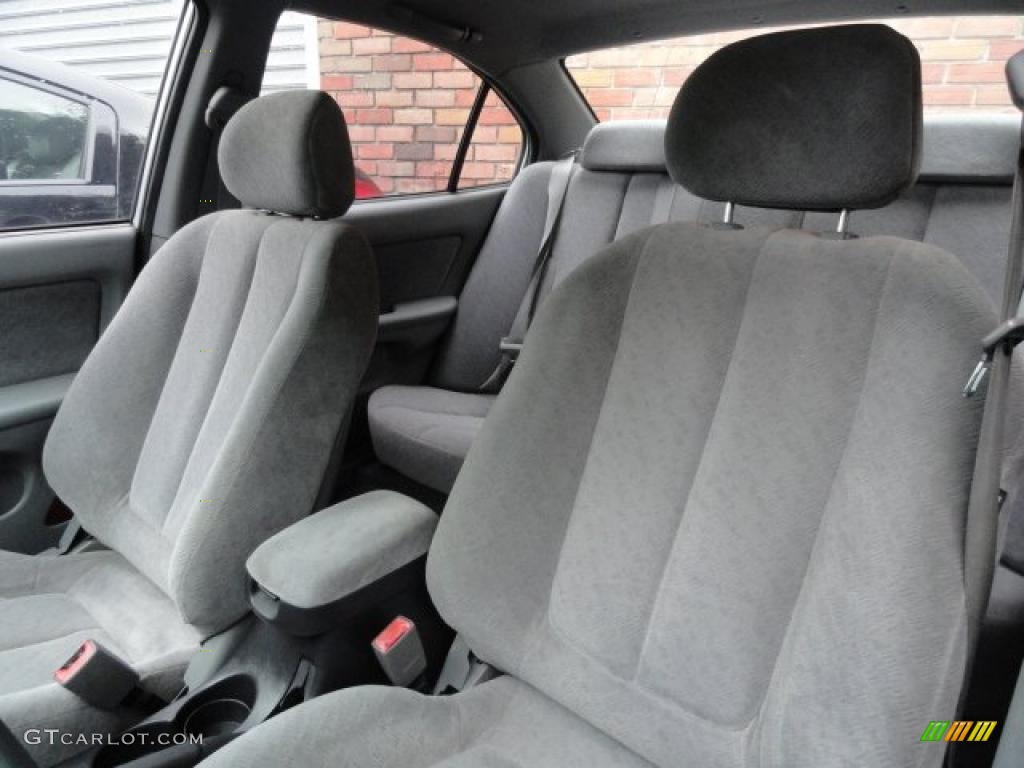 2004 Elantra GLS Sedan - Sterling Silver / Gray photo #5