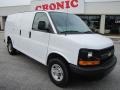 Summit White 2010 Chevrolet Express 2500 Work Van Exterior