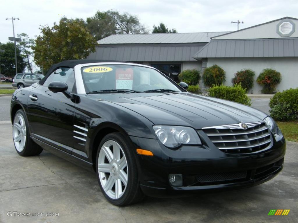 Black 2006 Chrysler Crossfire Limited Roadster Exterior Photo #39219998