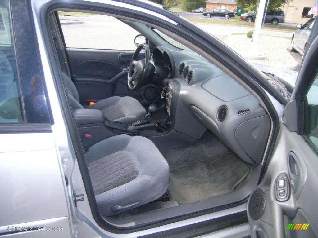 Dark Pewter Interior 2003 Pontiac Grand Am GT Sedan Photo #39220106