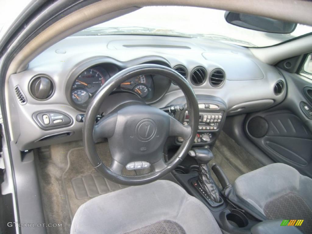 Dark Pewter Interior 2003 Pontiac Grand Am GT Sedan Photo #39220134
