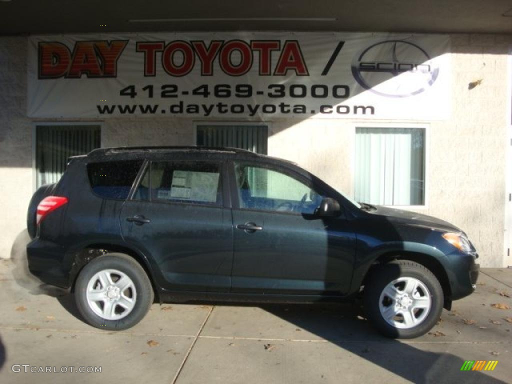 Black Forest Metallic Toyota RAV4