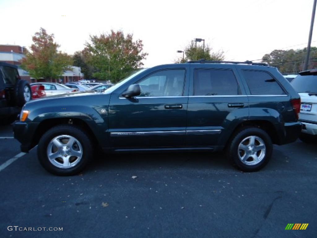 2005 Grand Cherokee Limited 4x4 - Deep Beryl Green Pearl / Medium Slate Gray photo #2