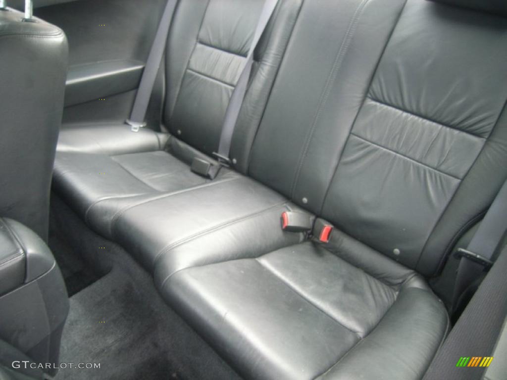 2003 Accord EX Coupe - Nighthawk Black Pearl / Black photo #9