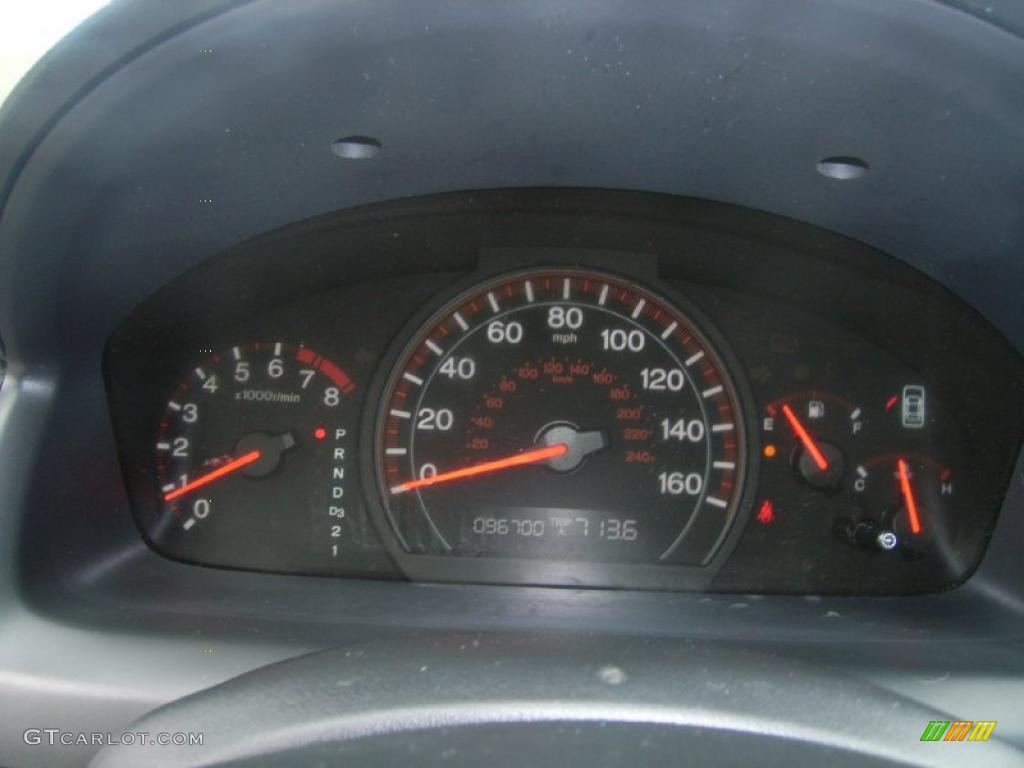 2003 Accord EX Coupe - Nighthawk Black Pearl / Black photo #20
