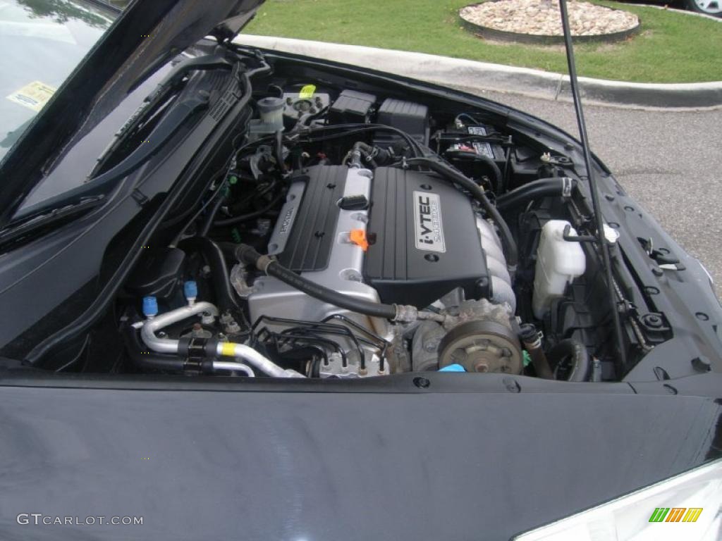 2003 Accord EX Coupe - Nighthawk Black Pearl / Black photo #21