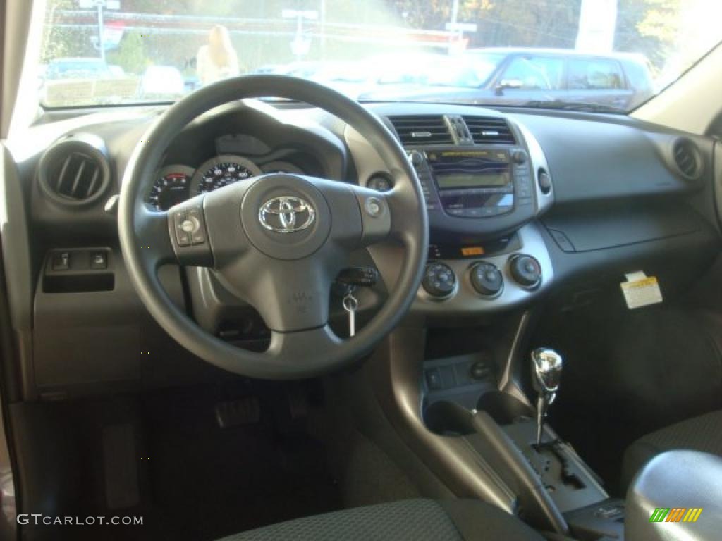 2011 Toyota RAV4 Sport 4WD Dark Charcoal Dashboard Photo #39221518