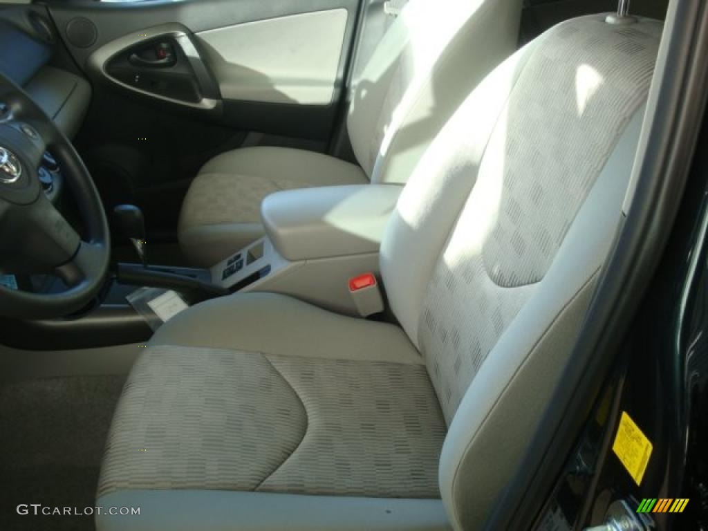 2011 RAV4 I4 4WD - Black Forest Metallic / Ash photo #8