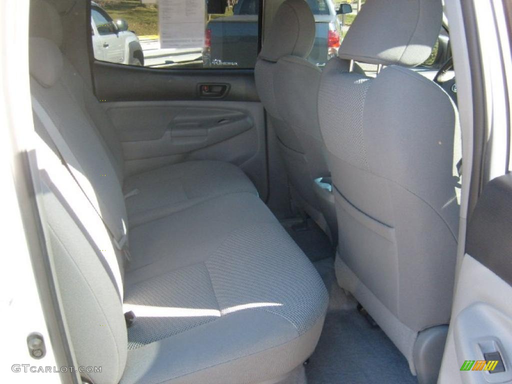 Graphite Gray Interior 2009 Toyota Tacoma V6 TRD Double Cab 4x4 Photo #39222498