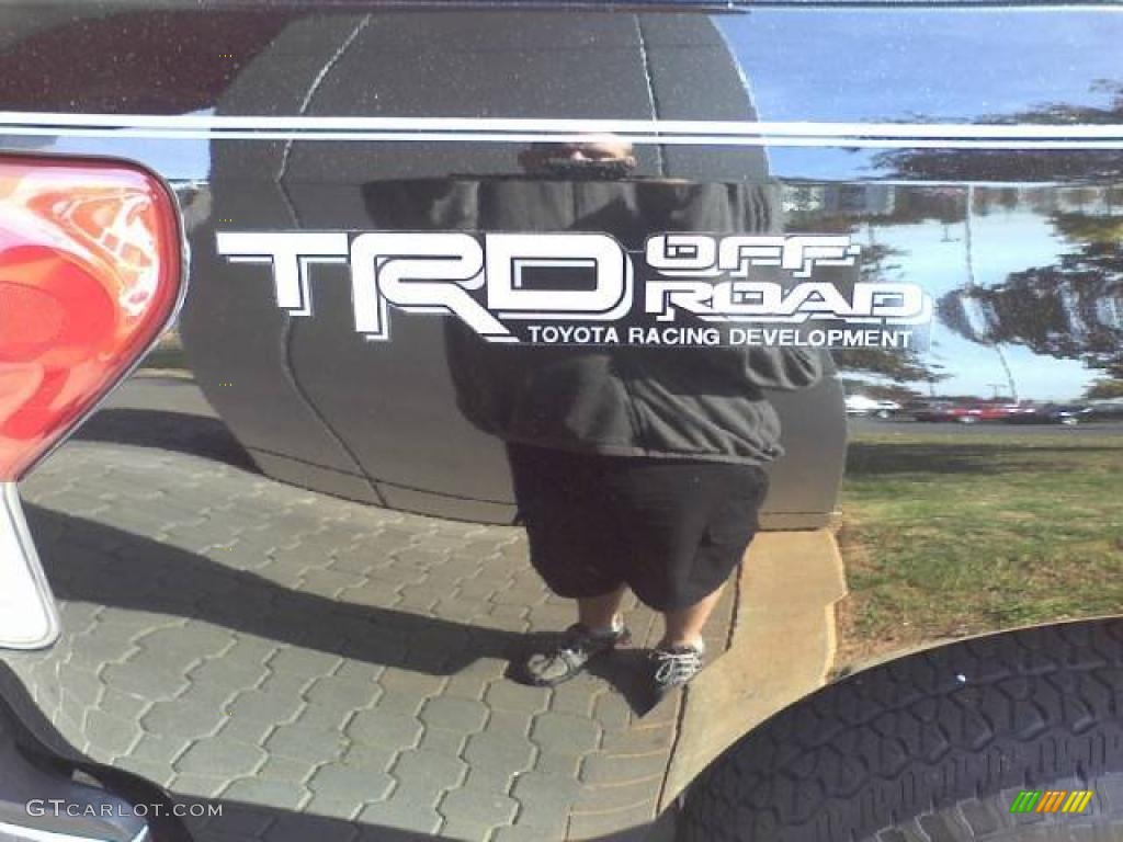 2007 Tundra SR5 TRD Double Cab - Black / Black photo #22