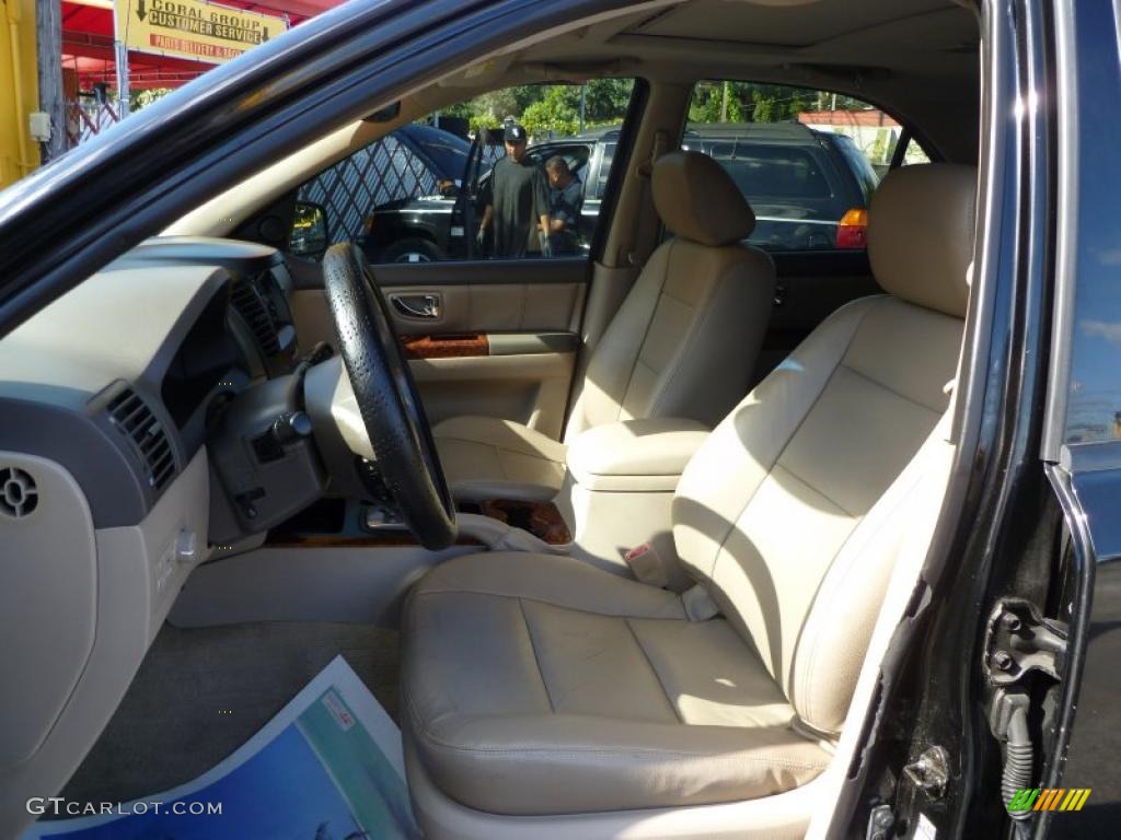 Beige Interior 2003 Kia Sorento EX Photo #39223446