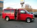 Victory Red - Express LS 1500 AWD Passenger Van Photo No. 17