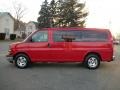 Victory Red - Express LS 1500 AWD Passenger Van Photo No. 37