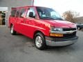 Victory Red - Express LS 1500 AWD Passenger Van Photo No. 55