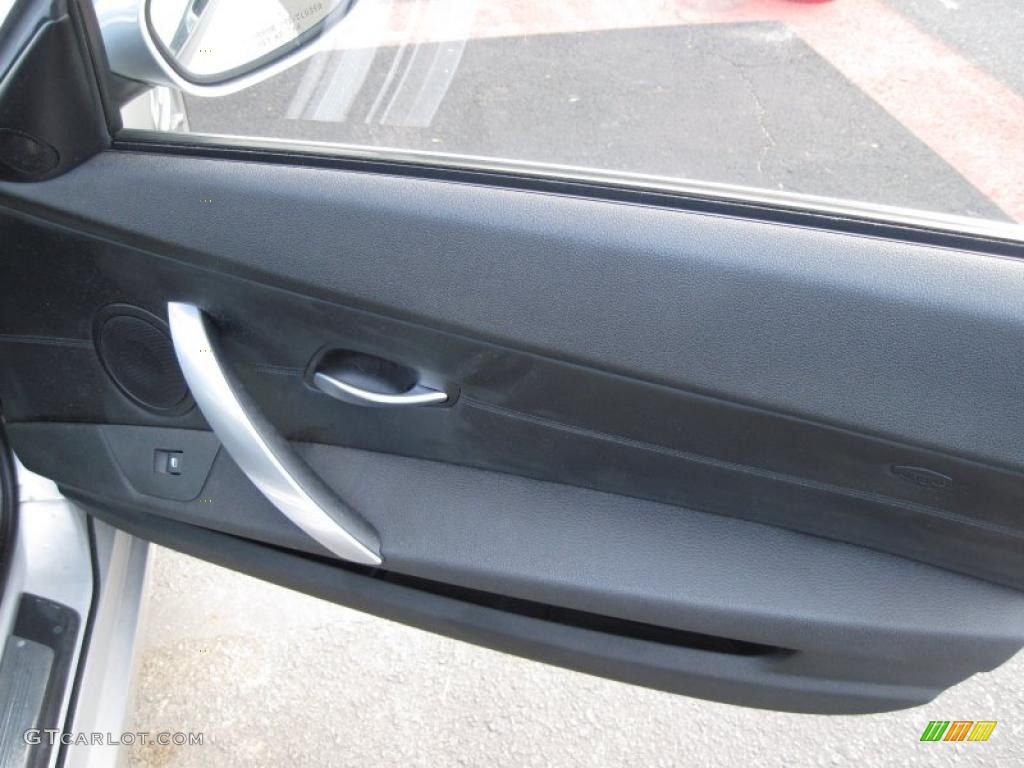 2006 BMW M Roadster Black Door Panel Photo #39225338