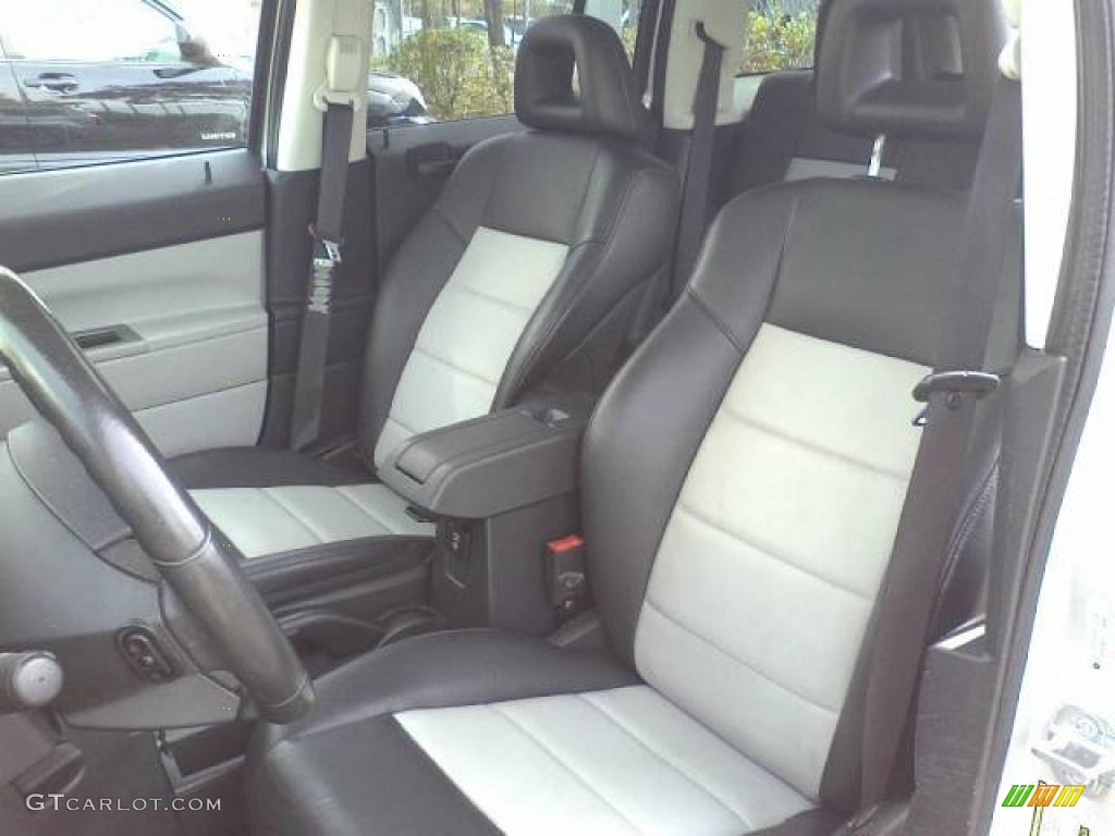 Pastel Slate Gray Interior 2007 Jeep Patriot Limited Photo #39225562