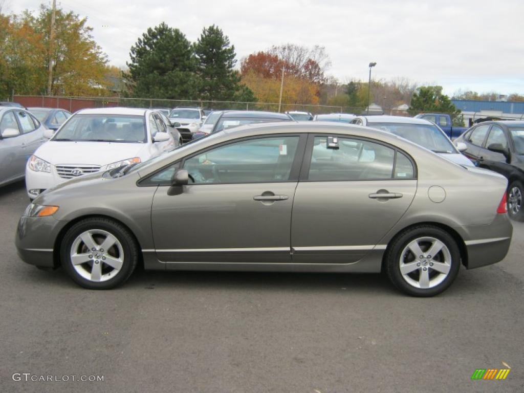 Galaxy Gray Metallic 2006 Honda Civic EX Sedan Exterior Photo #39225822