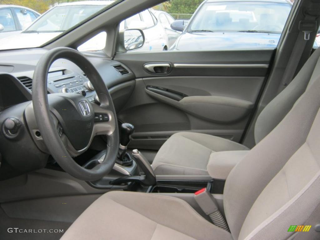 Gray Interior 2006 Honda Civic EX Sedan Photo #39225962
