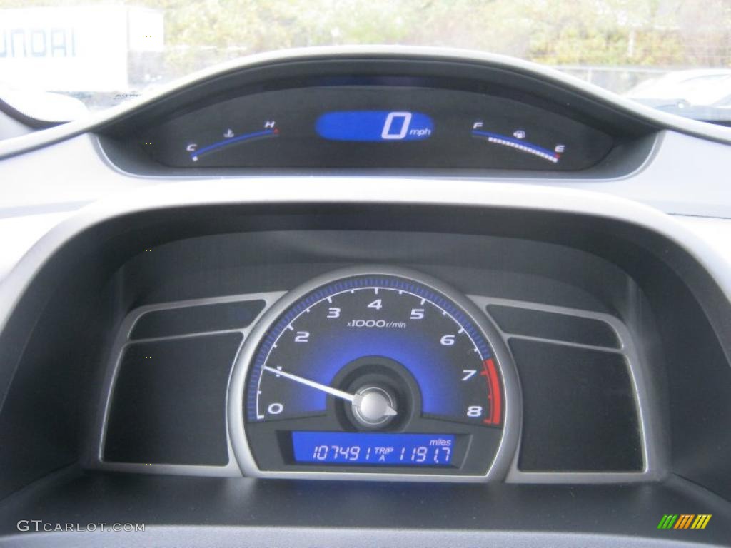 2006 Honda Civic EX Sedan Gauges Photo #39226030