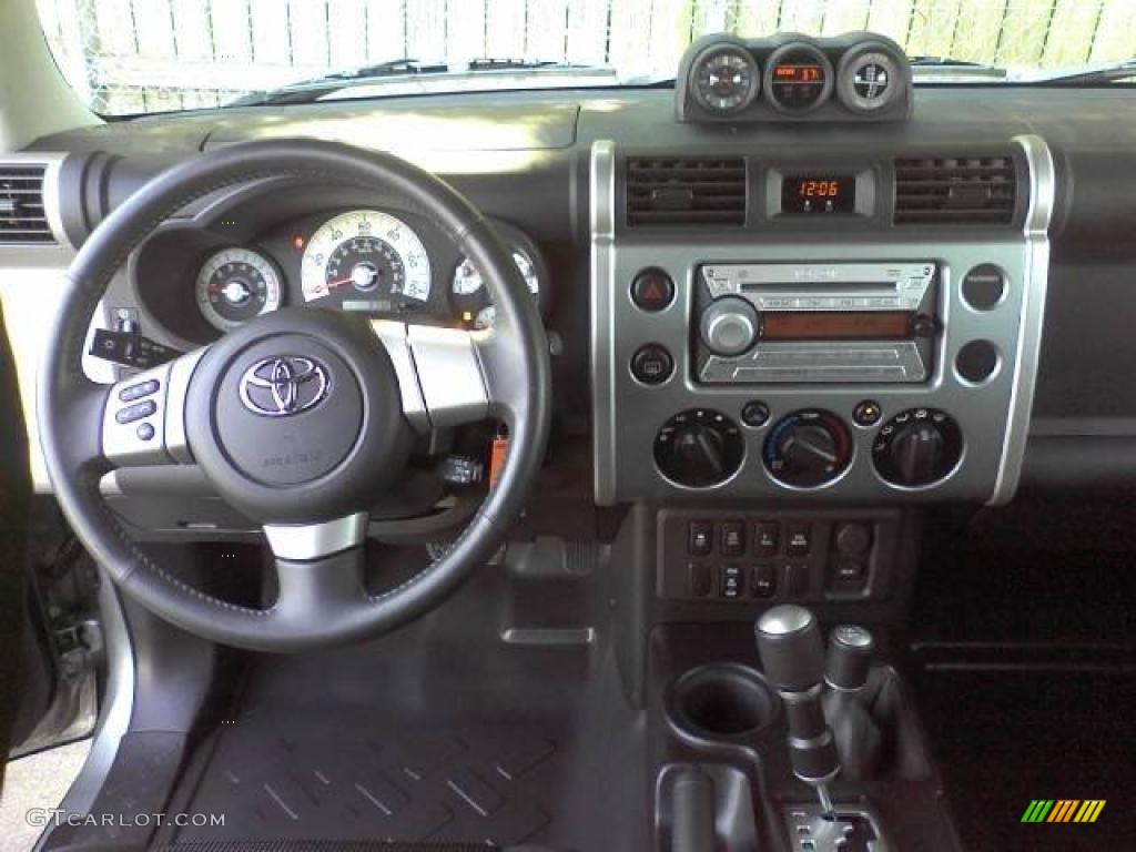 2010 Toyota FJ Cruiser 4WD Dark Charcoal Dashboard Photo #39226465