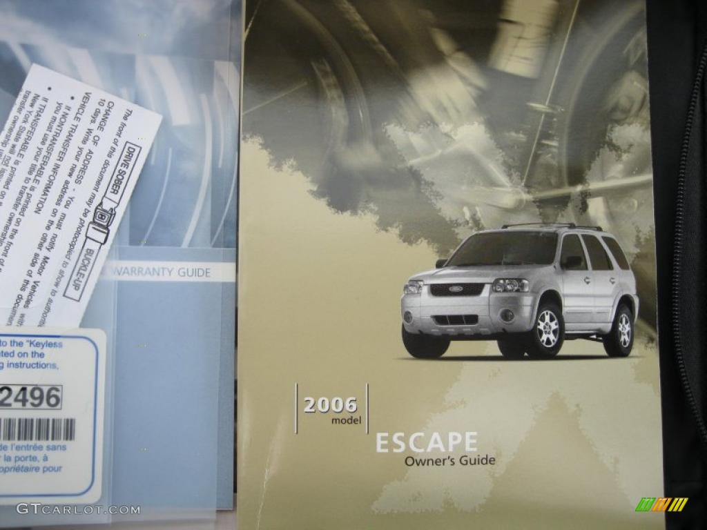 2006 Escape Limited 4WD - Dark Shadow Grey Metallic / Medium/Dark Pebble photo #33