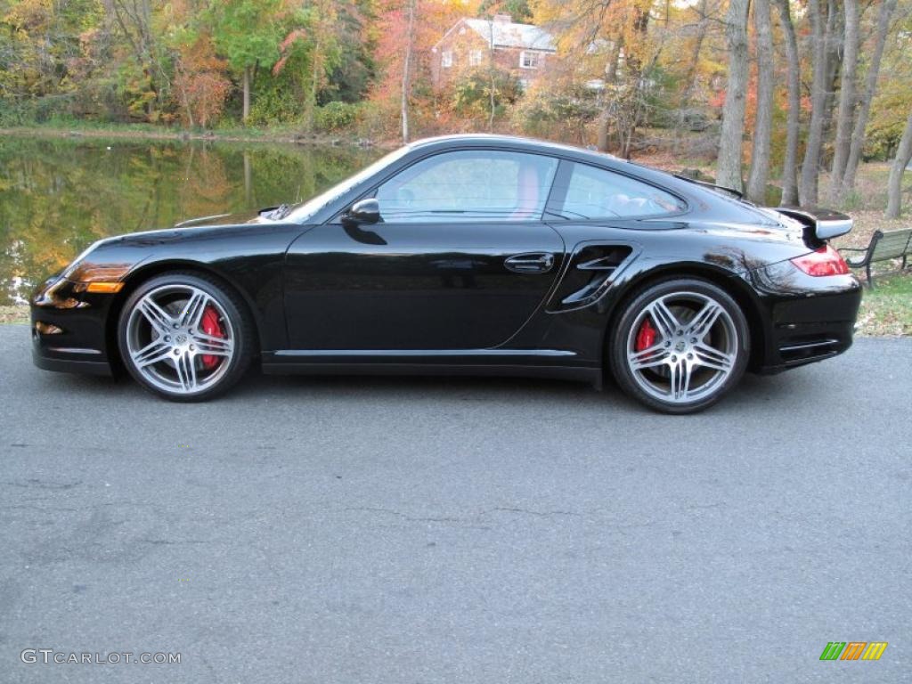 Black 2009 Porsche 911 Turbo Coupe Exterior Photo #39226810