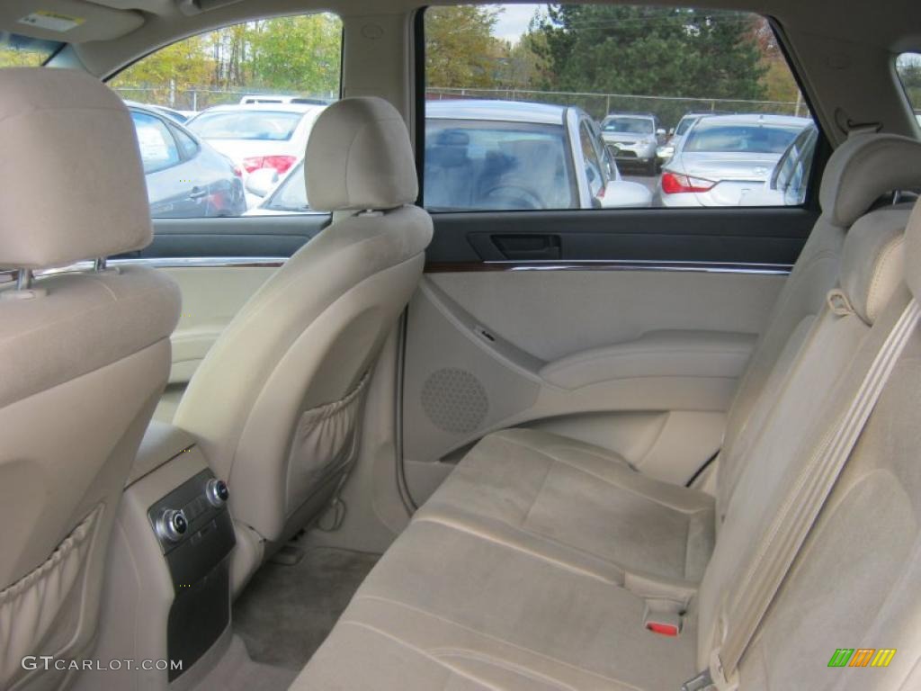 Beige Interior 2007 Hyundai Veracruz GLS Photo #39226998