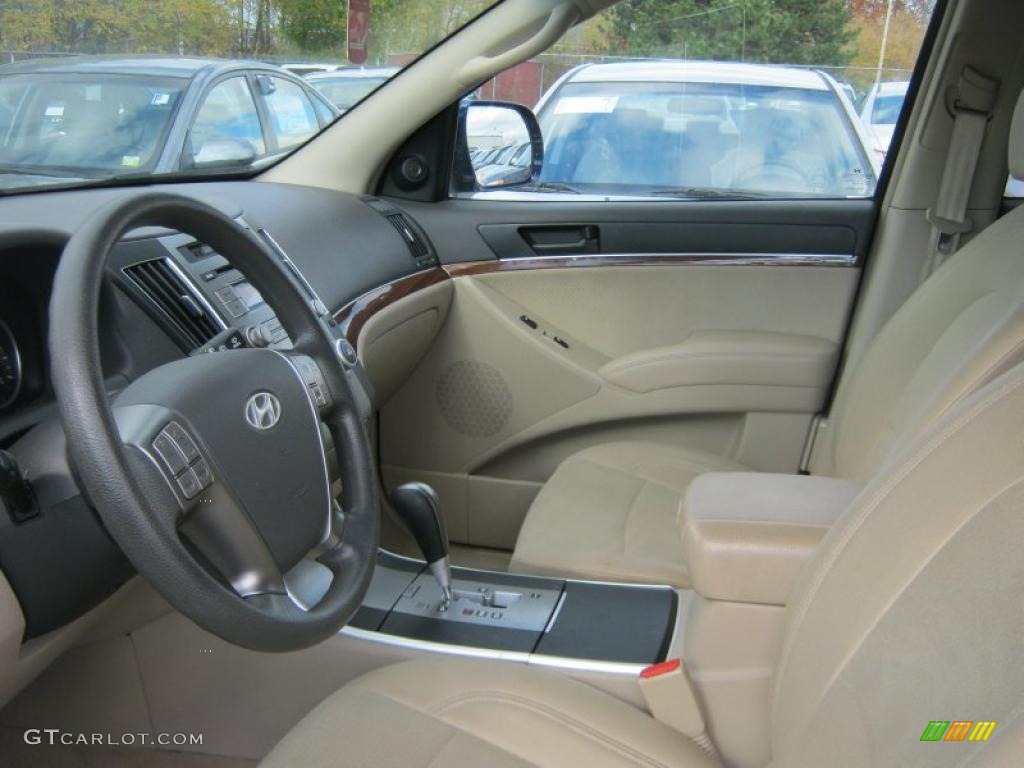 Beige Interior 2007 Hyundai Veracruz GLS Photo #39227018