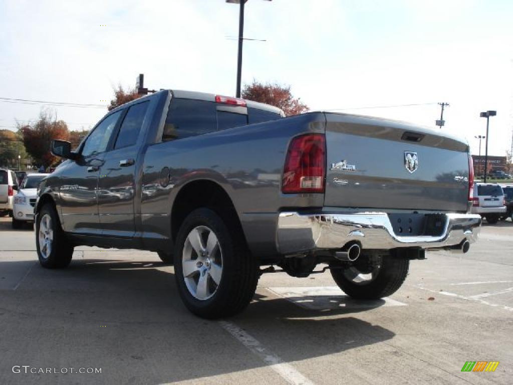 2011 Ram 1500 Big Horn Quad Cab 4x4 - Mineral Gray Metallic / Dark Slate Gray/Medium Graystone photo #5