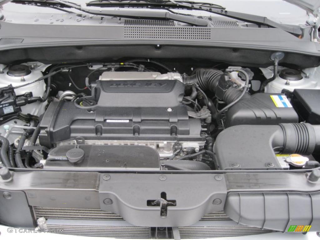 2008 Hyundai Tucson Limited 2.0 Liter DOHC 16-Valve VVT 4 Cylinder Engine Photo #39227710
