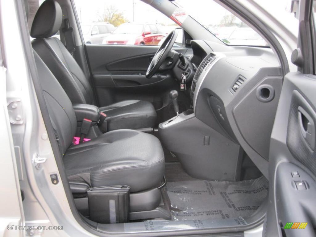 Gray Interior 2008 Hyundai Tucson Limited Photo #39227890