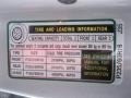 Info Tag of 2008 Tucson Limited
