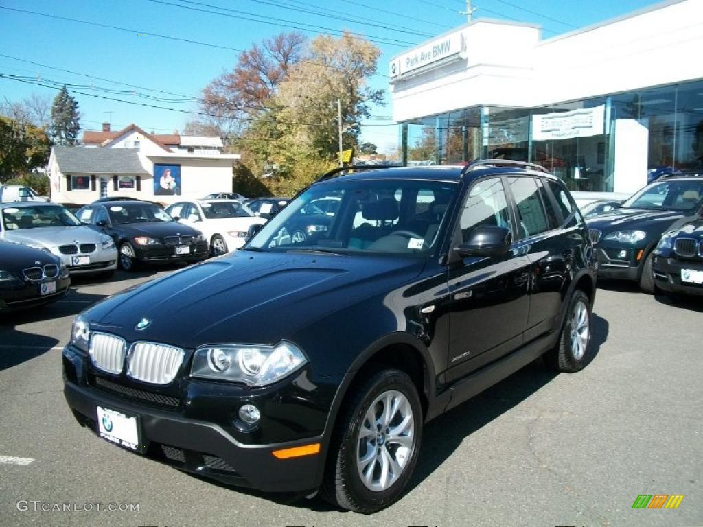 Jet Black 2010 BMW X3 xDrive30i Exterior Photo #39228482