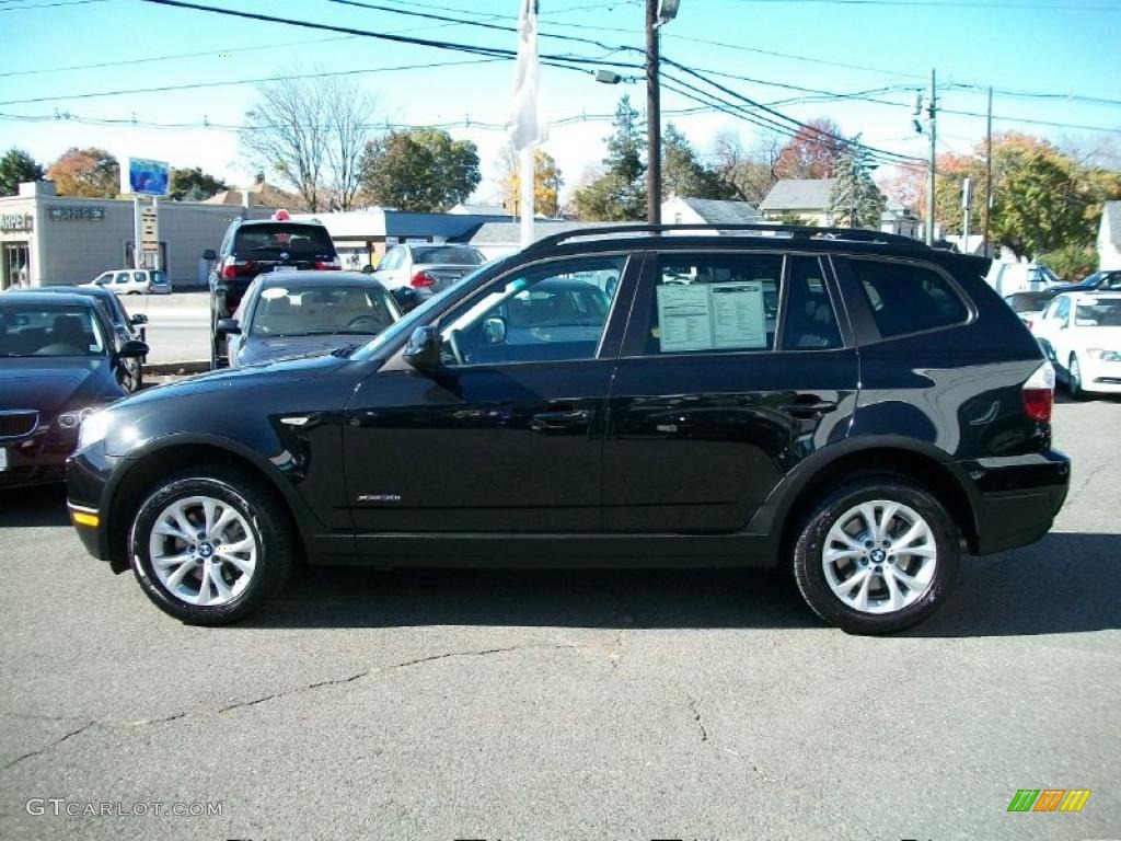 Jet Black 2010 BMW X3 xDrive30i Exterior Photo #39228614