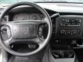 Dark Slate Gray 2001 Dodge Dakota Sport Quad Cab Dashboard