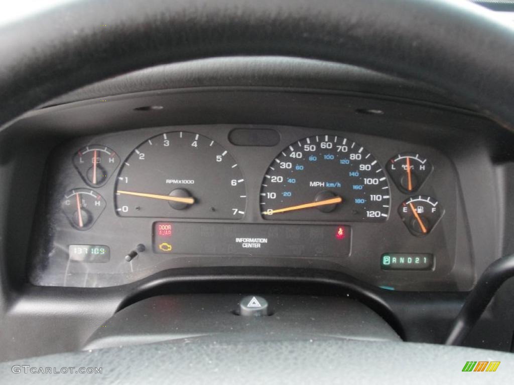 2001 Dodge Dakota Sport Quad Cab Gauges Photo #39229094