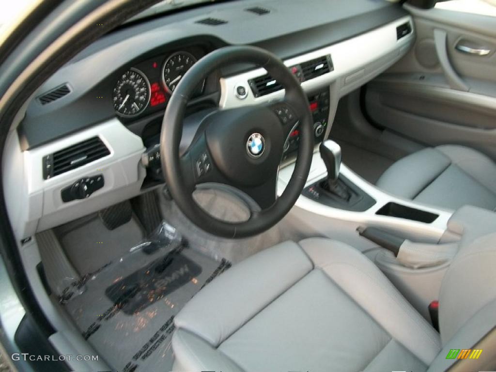 2007 3 Series 328i Sedan - Arctic Metallic / Grey photo #10