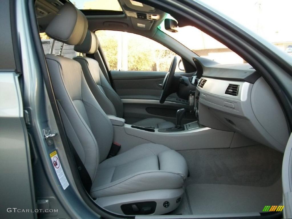 2007 3 Series 328i Sedan - Arctic Metallic / Grey photo #28