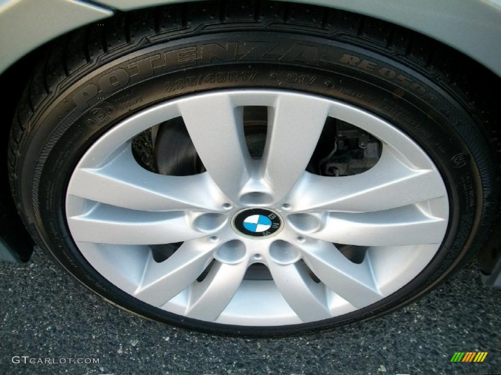 2007 3 Series 328i Sedan - Arctic Metallic / Grey photo #32