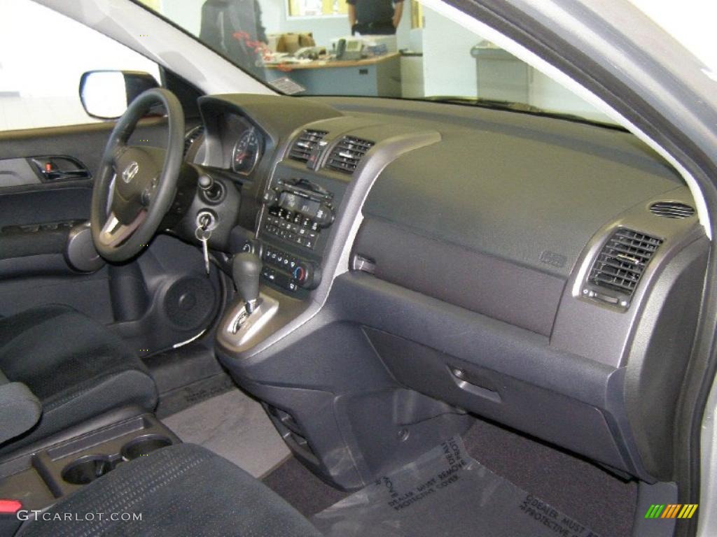 2009 CR-V EX 4WD - Alabaster Silver Metallic / Black photo #12